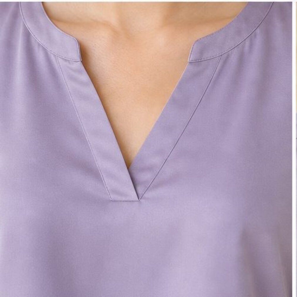 Teal V Neck Top - Picture 4 of 6
